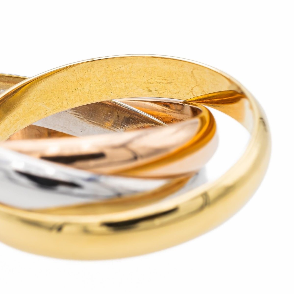 Cartier Bague Trinity Or jaune - Castafiore