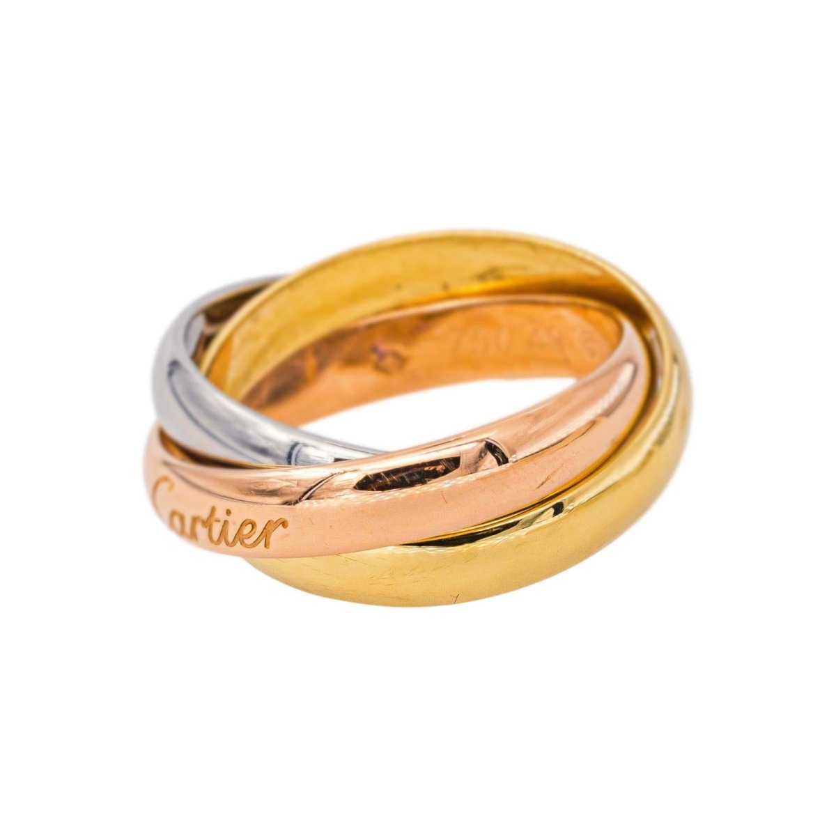 Cartier Bague Trinity Or jaune - Castafiore