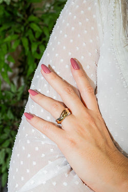 Cartier Bague Trinity Or jaune - Castafiore