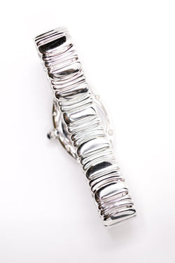 Cartier Baignoire "Casque d'or" Or blanc - v. 1990 - Castafiore