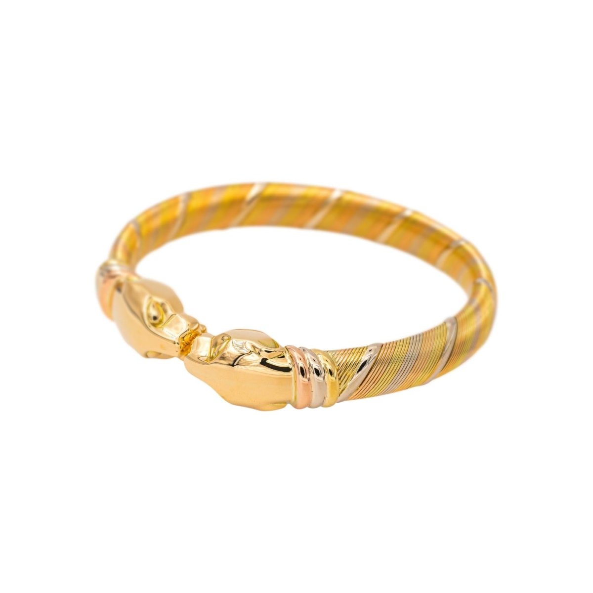 Cartier Bracelet Jonc Panthère Or jaune - Castafiore