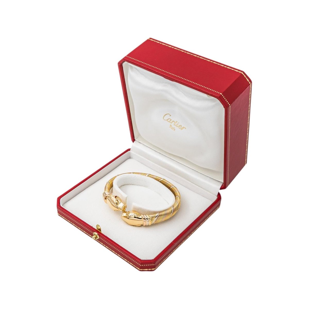 Cartier Bracelet Jonc Panthère Or jaune - Castafiore