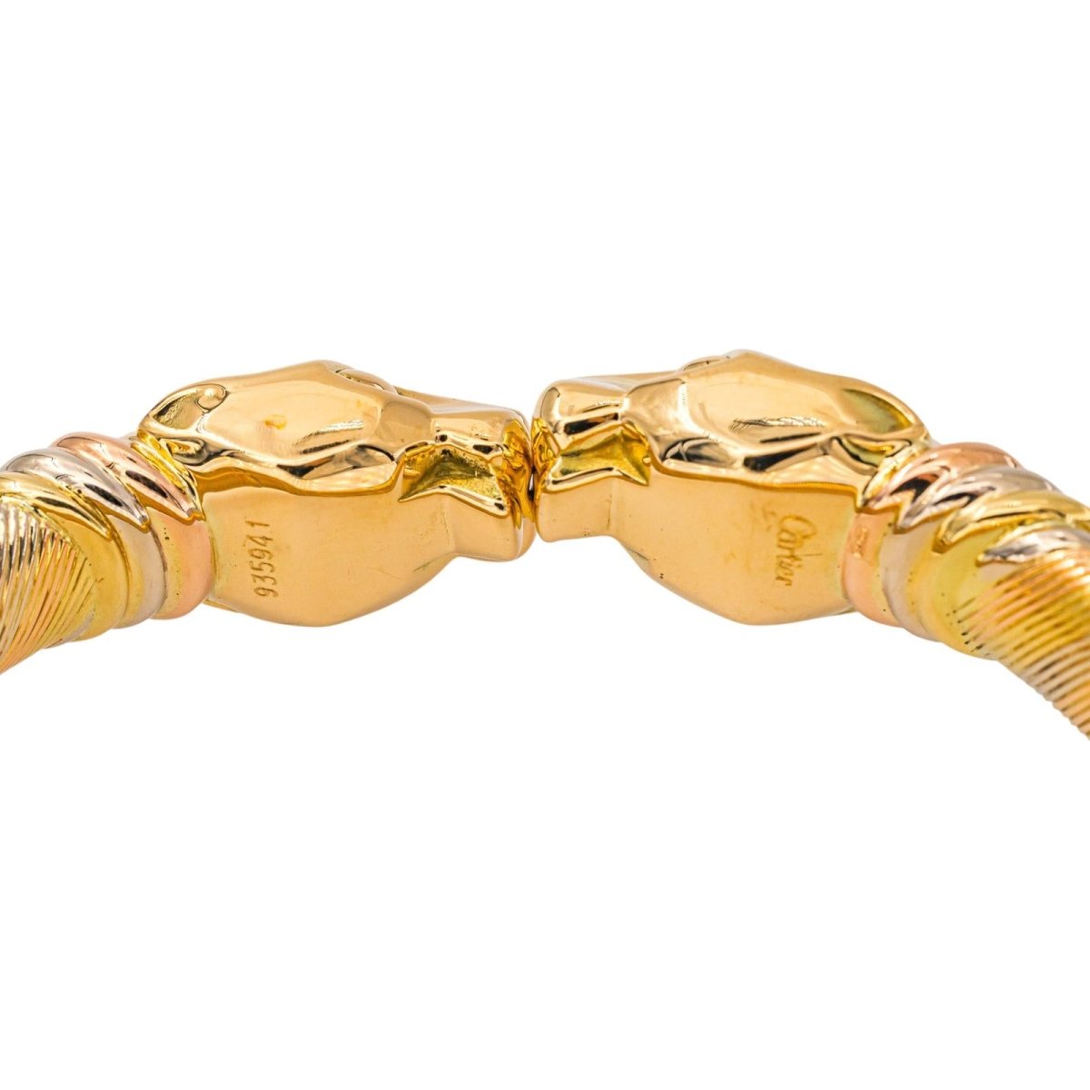 Cartier Bracelet Jonc Panthère Or jaune - Castafiore