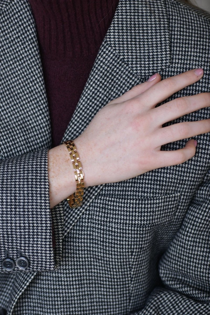 Cartier Bracelet Maille Panthère Or jaune - Castafiore