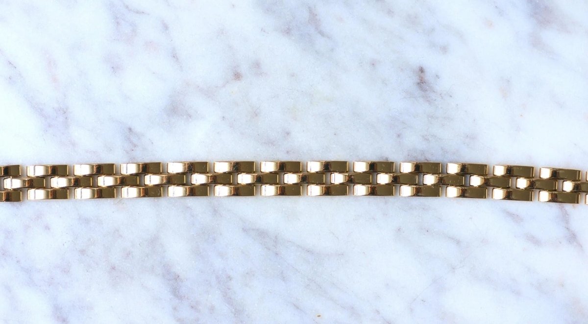 Cartier Bracelet Maille Panthère Or jaune - Castafiore