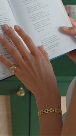 Cartier Bracelet Maille Panthère Or jaune - Castafiore