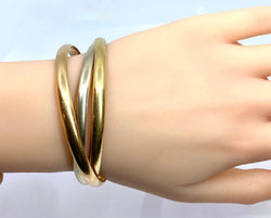 Cartier bracelet Trinity or 18 carats jaune, rose, blanc - Castafiore