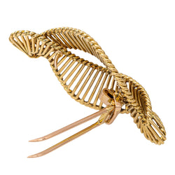 Cartier Broche Or jaune - Castafiore