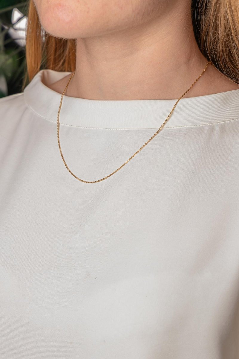 Cartier Collier Maille forçat Or jaune - Castafiore