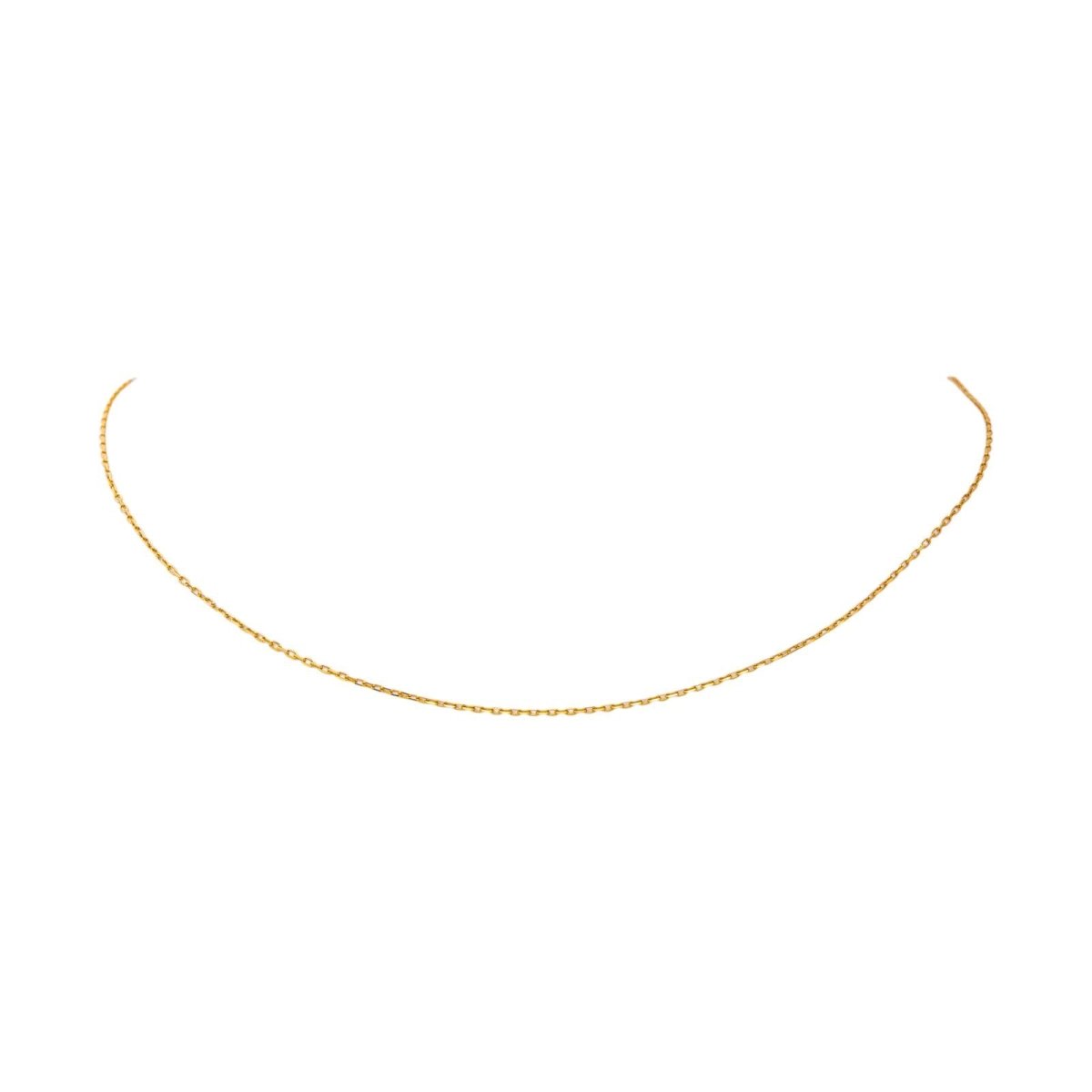 Cartier Collier Maille forçat Or jaune - Castafiore