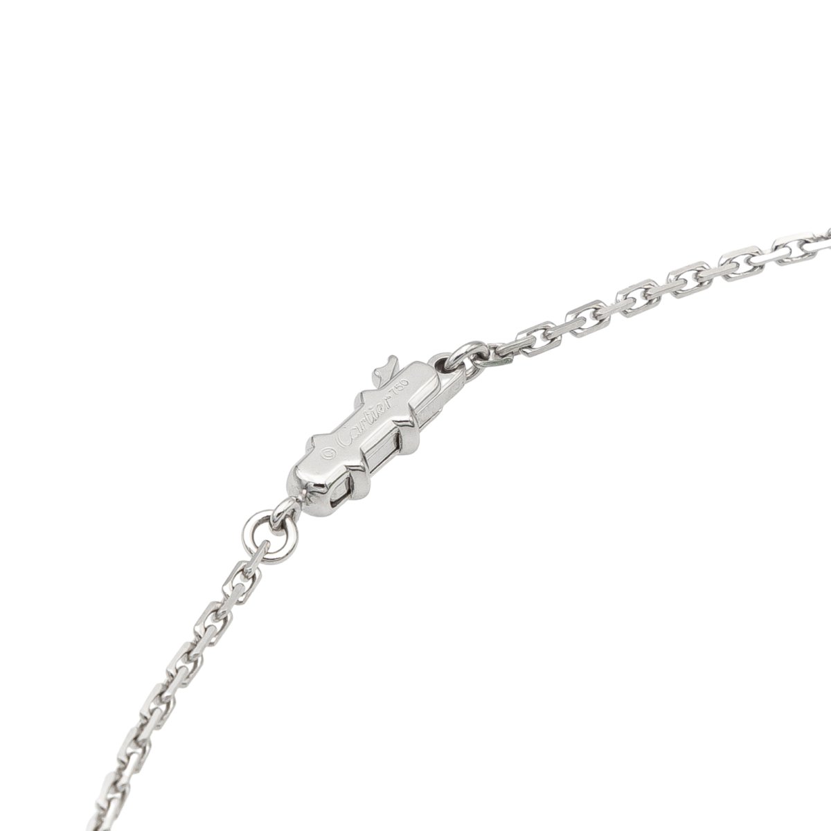 Cartier Collier Négligé Love Or blanc - Castafiore