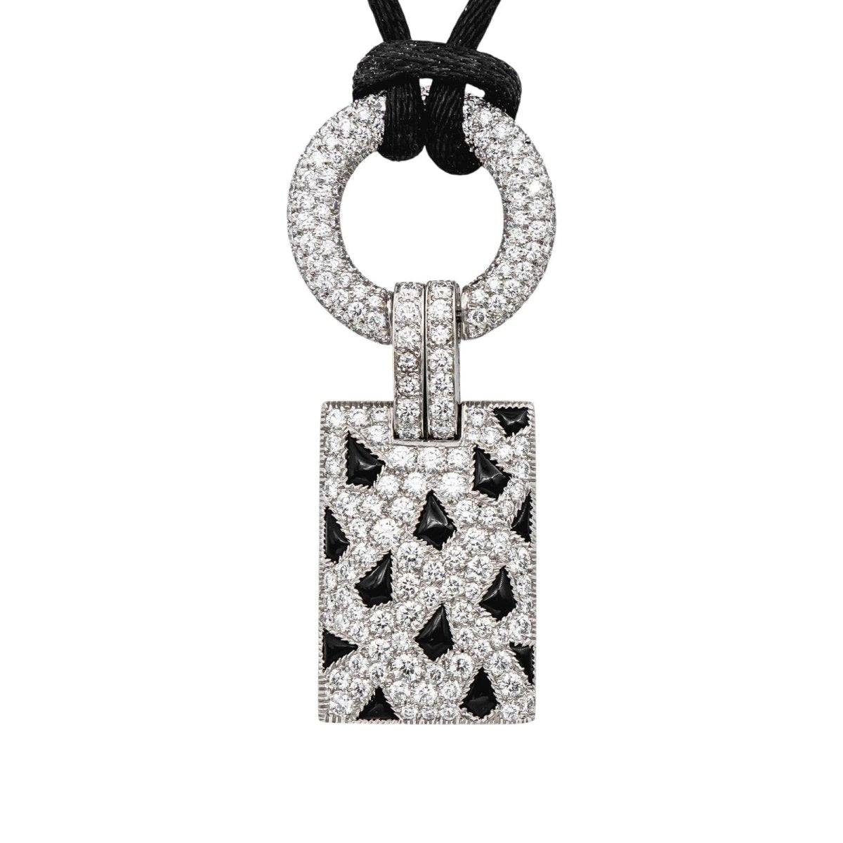 Cartier Collier Pelage Or blanc Diamant - Castafiore