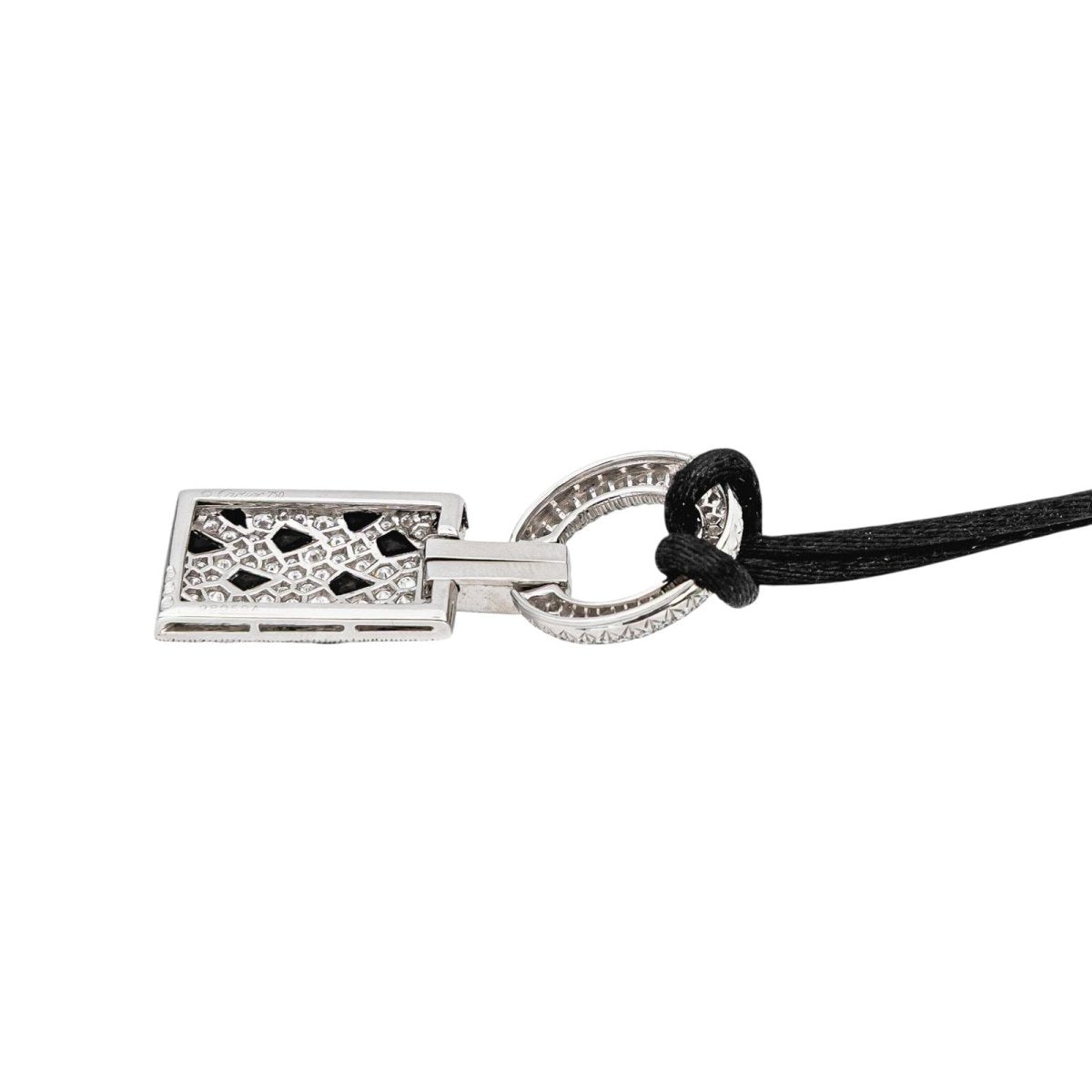 Cartier Collier Pelage Or blanc Diamant - Castafiore