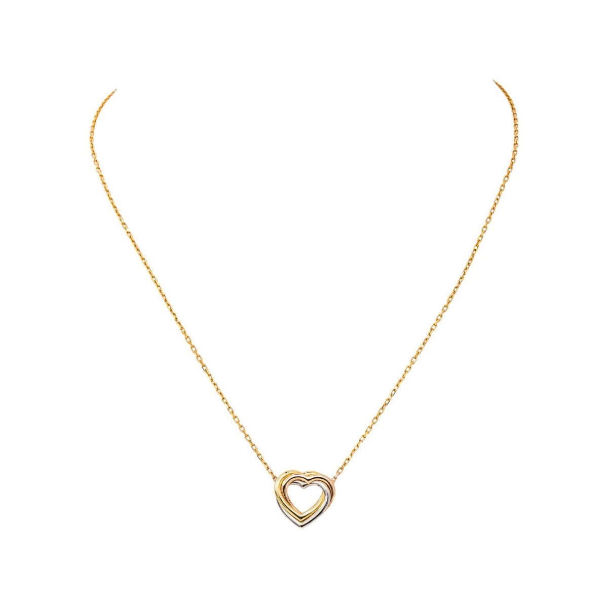 Cartier Collier Trinity Or rose - Castafiore
