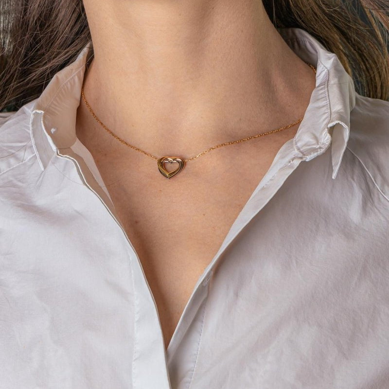 Cartier Collier Trinity Or rose - Castafiore