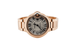 Cartier - Montre Ballon Bleu Or Rose - 33 mm - Castafiore