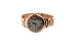 Cartier - Montre Ballon Bleu Or Rose - 33 mm - Castafiore