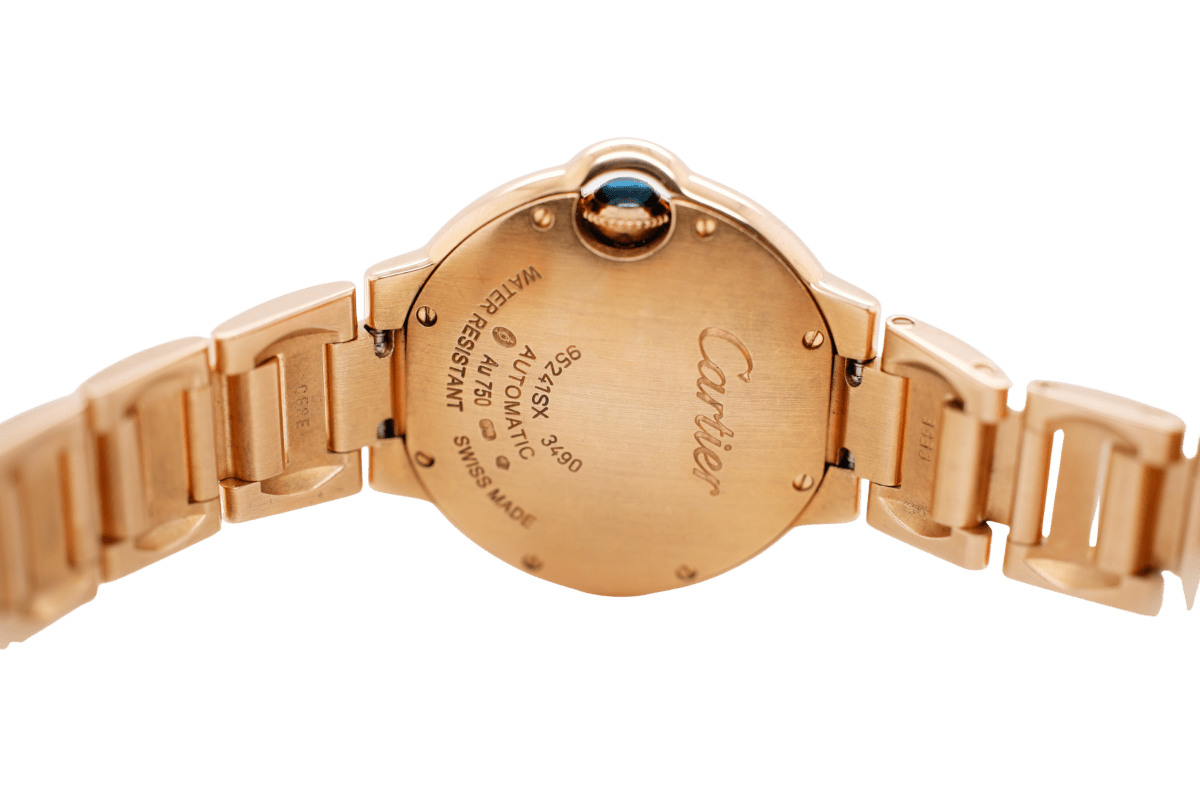 Cartier - Montre Ballon Bleu Or Rose - 33 mm - Castafiore