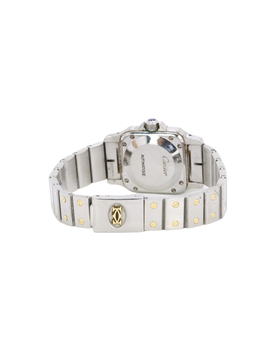 CARTIER Montre Santos vintage or acier - Castafiore