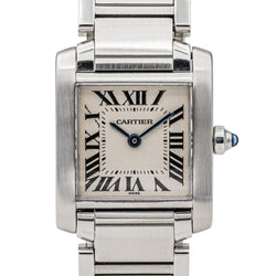 Cartier Montre Tank en acier - Castafiore