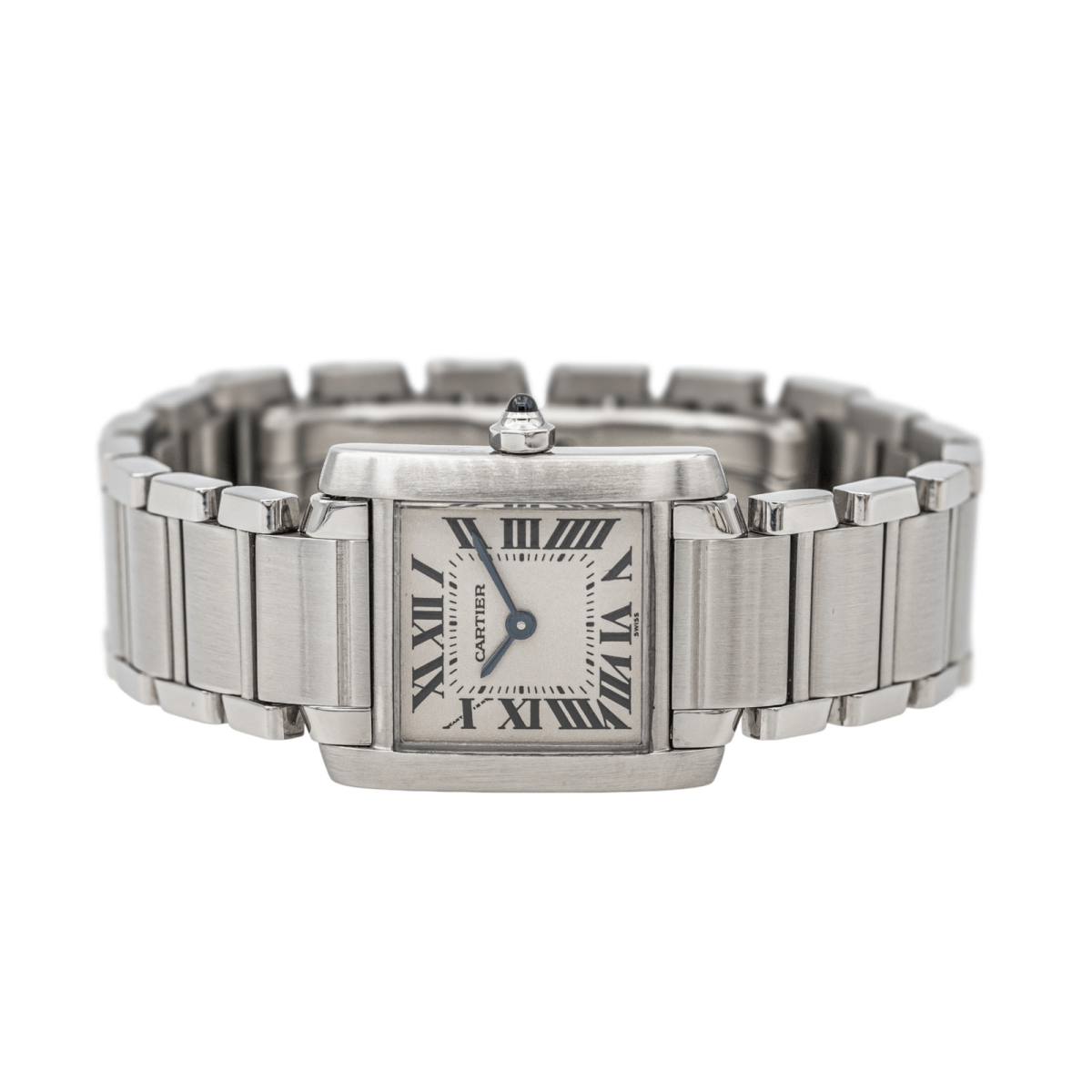 Cartier Montre Tank en acier - Castafiore