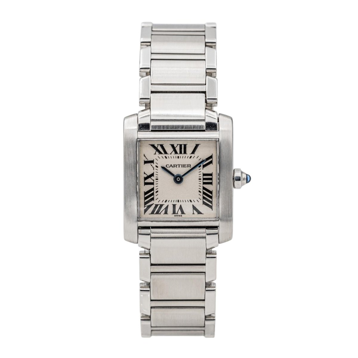 Cartier Montre Tank en acier - Castafiore