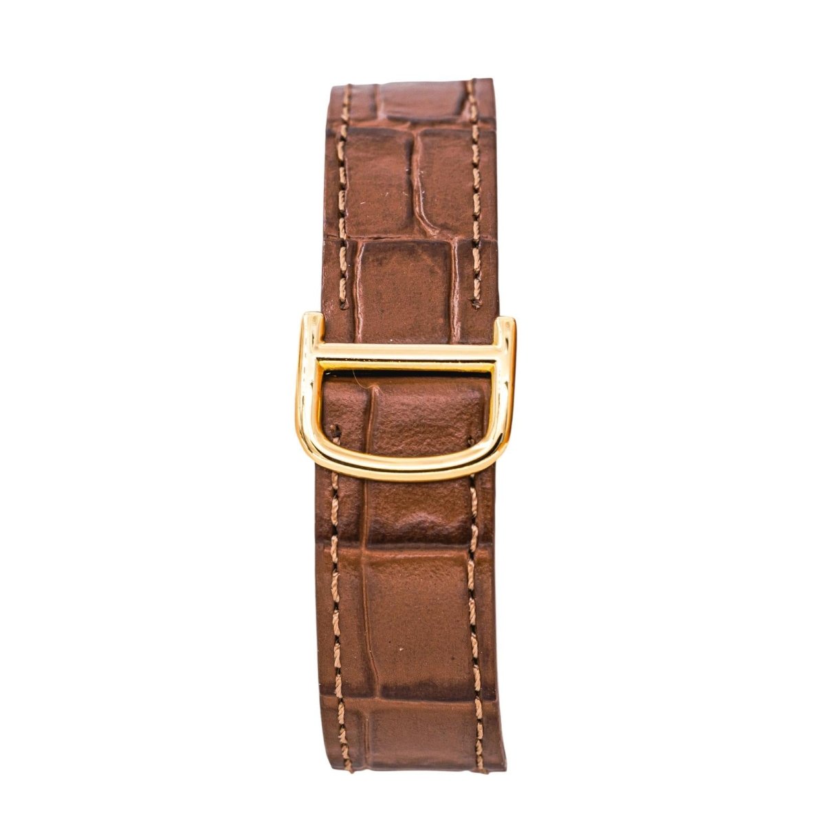 Cartier Montre Tank Louis Or jaune Saphir - Castafiore