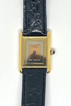 Cartier must tank vermeil GM - Castafiore
