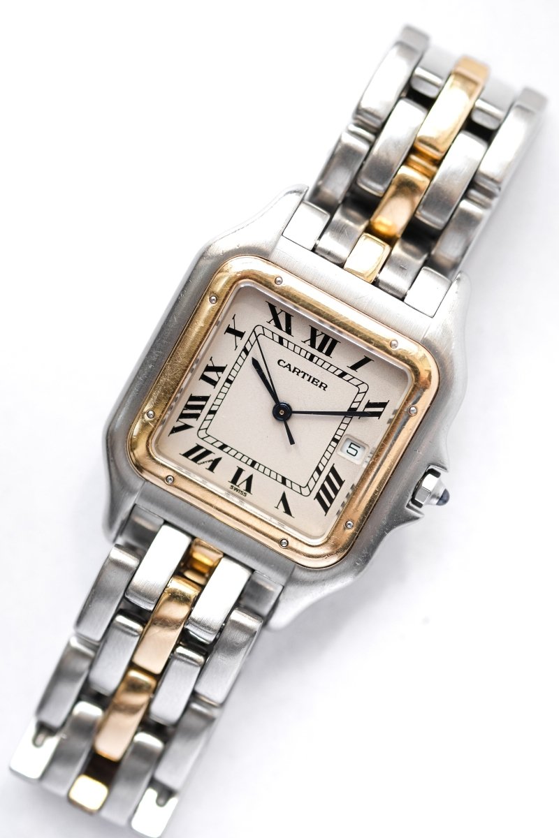 Cartier Panthère Or & Acier - Jumbo - v. 1990 - Castafiore