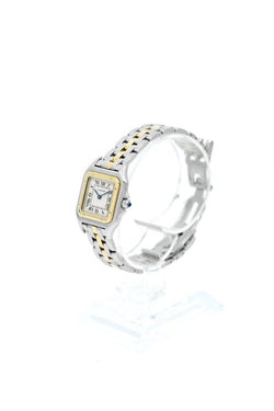 Cartier Panthère Or & Acier - Petit Modèle 1 Rang - v. 1980 - Castafiore