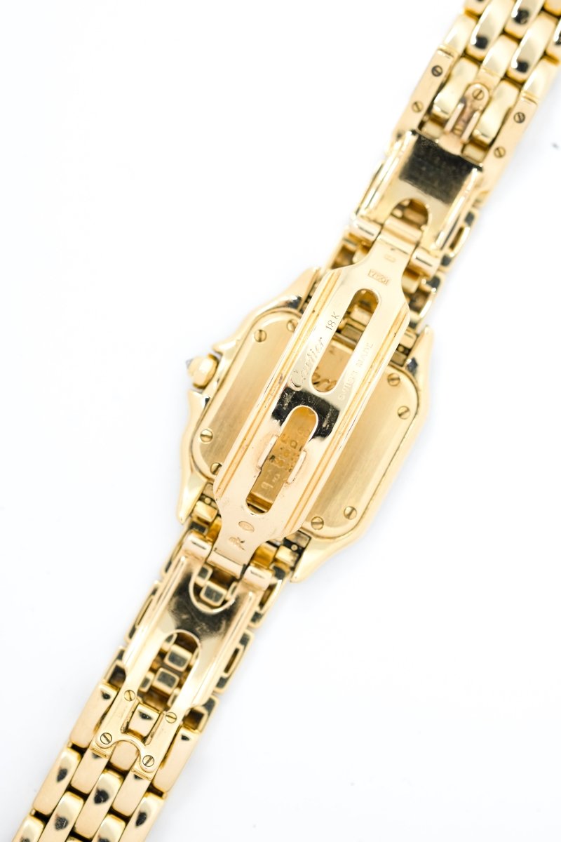 Cartier Panthère "Sunrise" Or Jaune & Nacre - Petit Modèle - 1998 (full set) - Castafiore