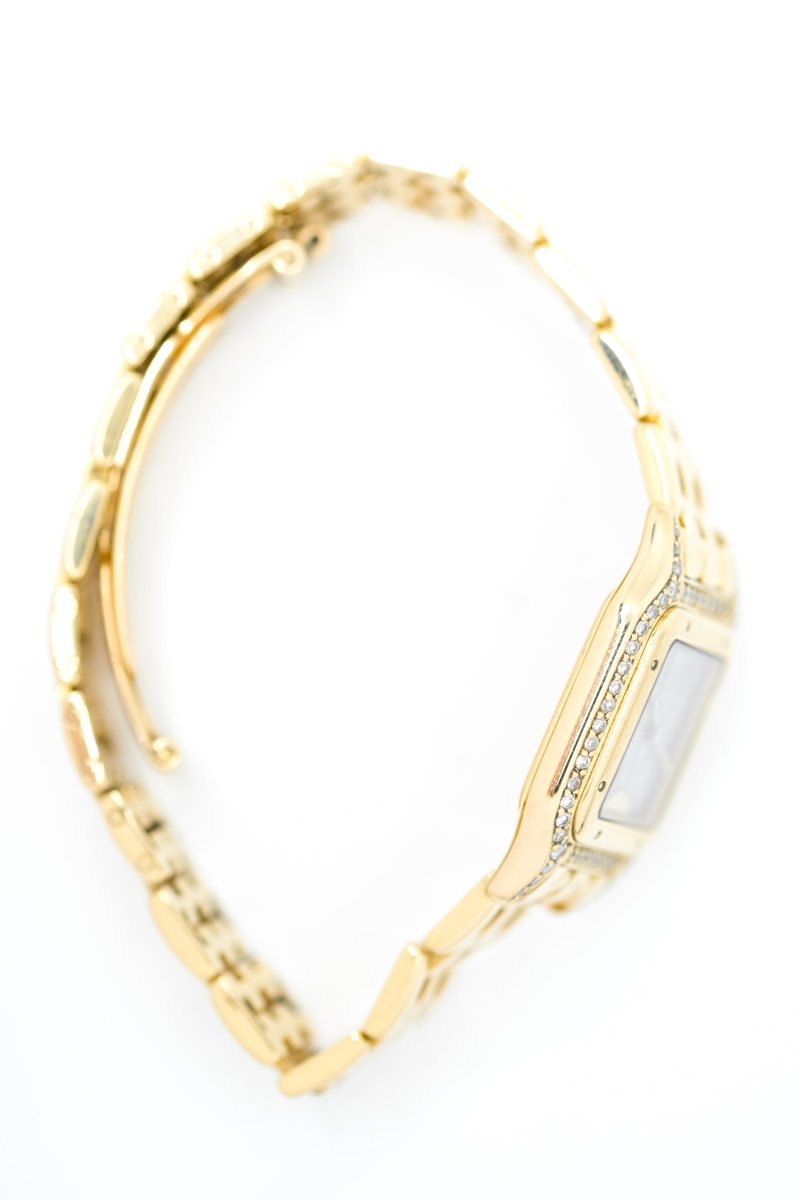 Cartier Panthère "Sunrise" Or Jaune & Nacre - Petit Modèle - 1998 (full set) - Castafiore