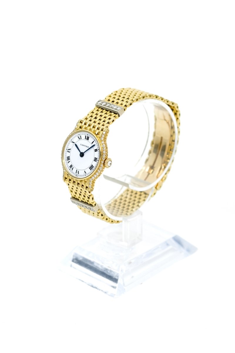 Cartier Riviera "Paris" Or Jaune & diamants - 1996 (full set) - Castafiore