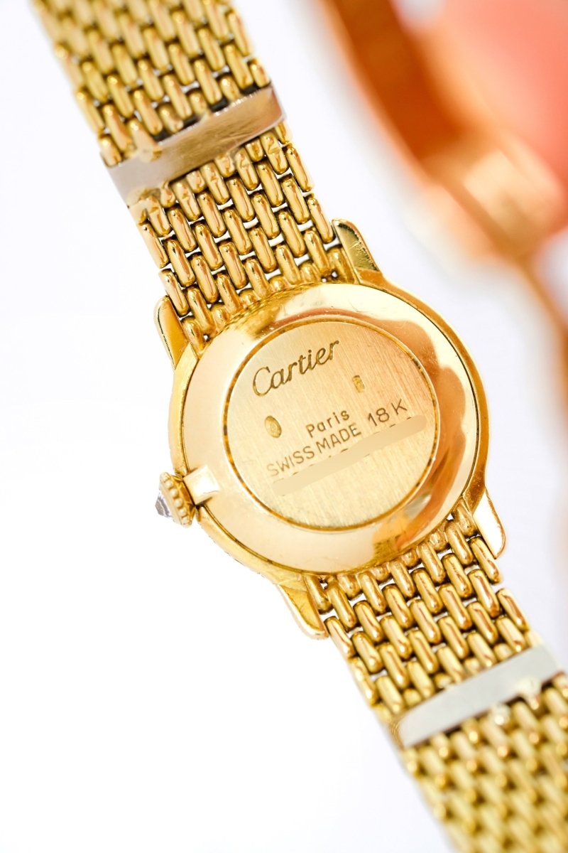 Cartier Riviera "Paris" Or Jaune & diamants - 1996 (full set) - Castafiore