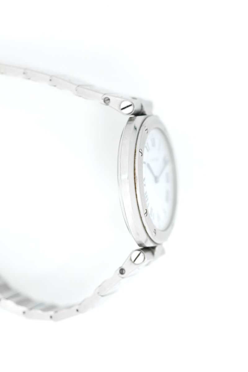 Cartier Santos "Vendôme" Acier - Grand Modèle - v. 1980 - Castafiore
