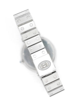 Cartier Santos "Vendôme" Ghost Acier ref. 8192 - Grand Modèle - 1982 (full set) - Castafiore