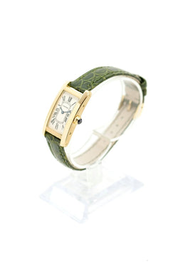 Cartier Tank Américaine Lady Or jaune ref. 1710 - 2003 (papiers) - Castafiore