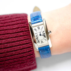 Cartier Tank Américaine Or blanc - 2014 (full set) - Castafiore