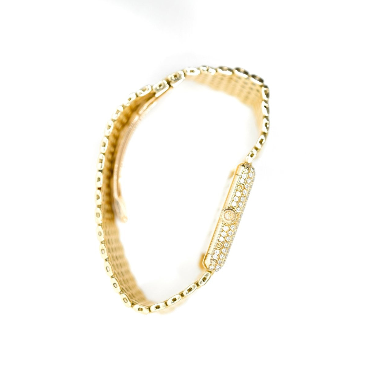 Cartier Tank Louis - Diamants "grain de riz" - Mécanique - Castafiore