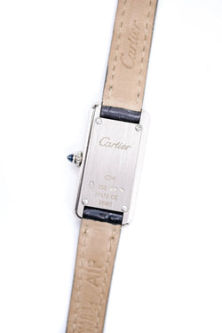 Cartier Tank Mini Allongée - Or blanc - v. 1995 - Castafiore