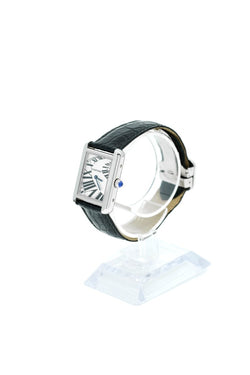 Cartier Tank Solo ref. 3170 "Piano" - Acier - v. 2010 (full set) - Castafiore