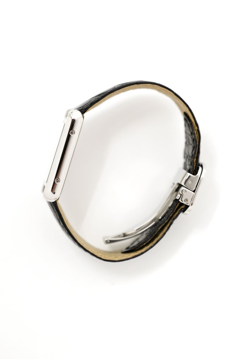 Cartier Tank Solo ref. 3170 "Piano" - Acier - v. 2010 (full set) - Castafiore