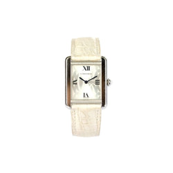 Cartier Tank Solo "siglée" Acier - 2008 (full set) - Castafiore