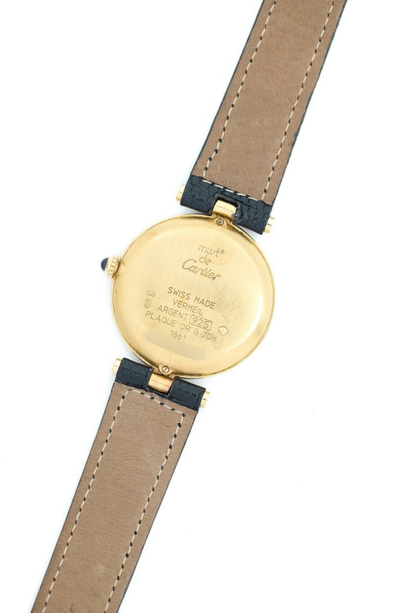 Cartier Vendôme Must Noire - Grand modèle - v. 1990 - Castafiore