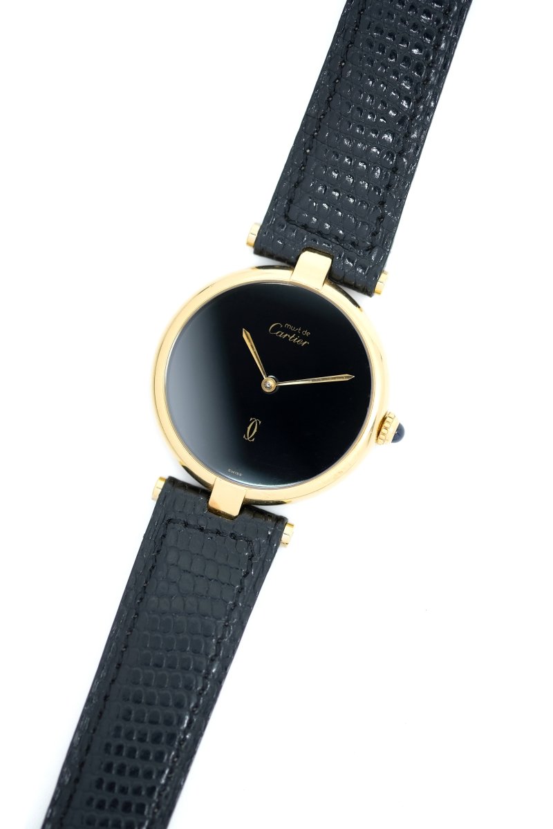 Cartier Vendôme Must Noire - Grand modèle - v. 1990 - Castafiore