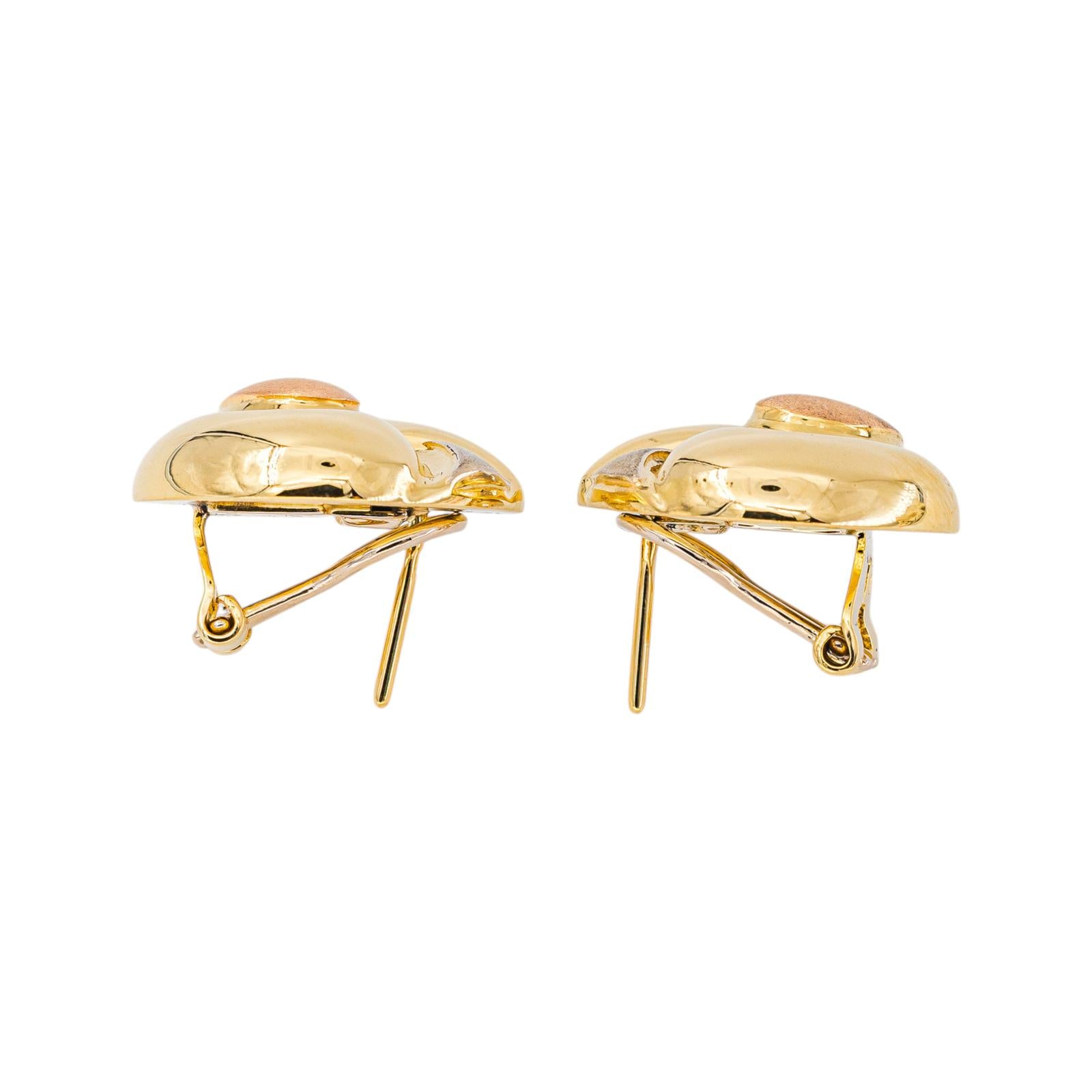 Yellow Gold Earrings