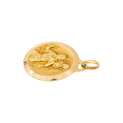 Augis Pendentif Médaille  Or jaune