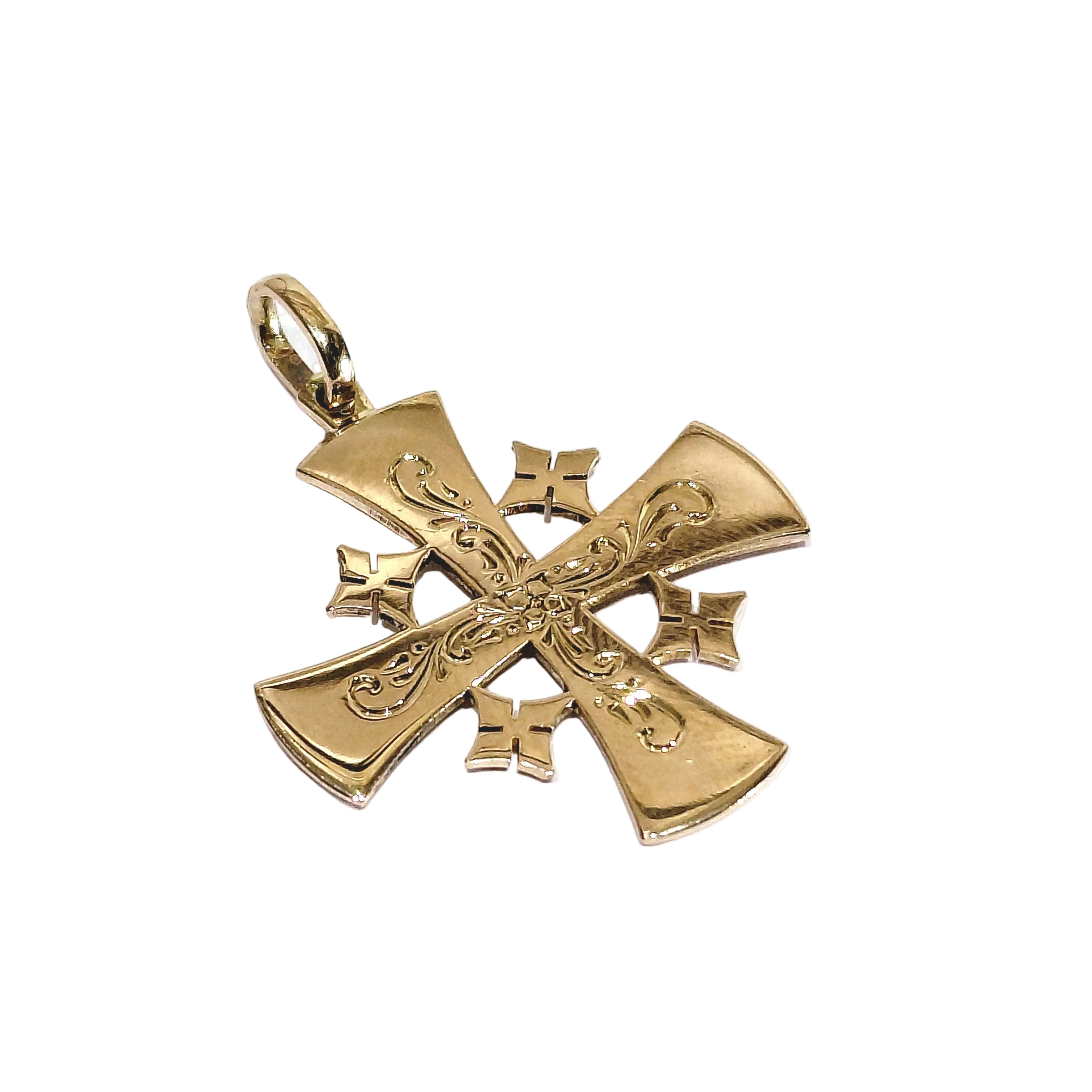 Rose gold pendant