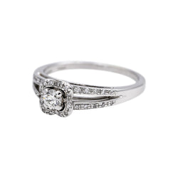 Mauboussin "Chance of Love" Ring in White Gold with Diamond