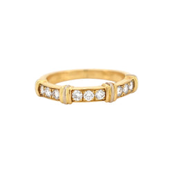 CARTIER "Contessa" Ring in Yellow gold and Diamonds